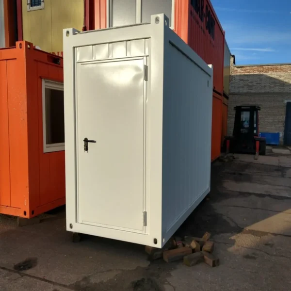 Cabine sanitária de 1,3 x 3 m