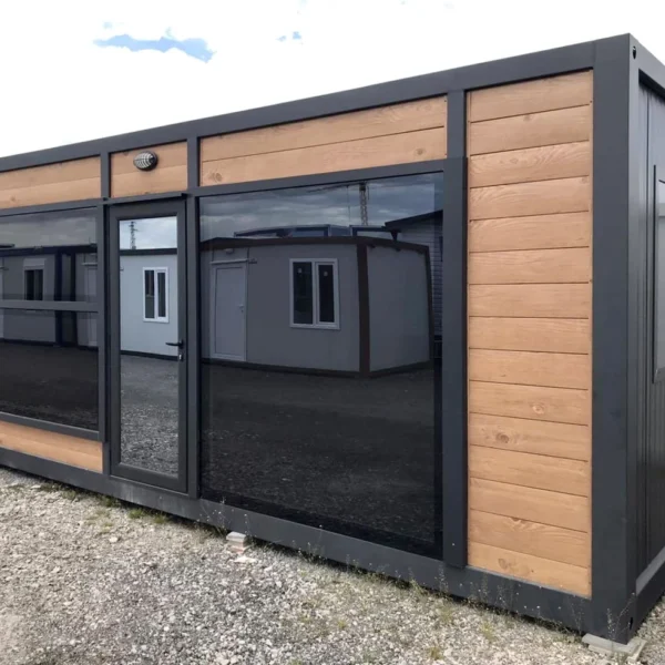 Contentor Escritório 16,8 m² - Linha Premium e Design de Luxo