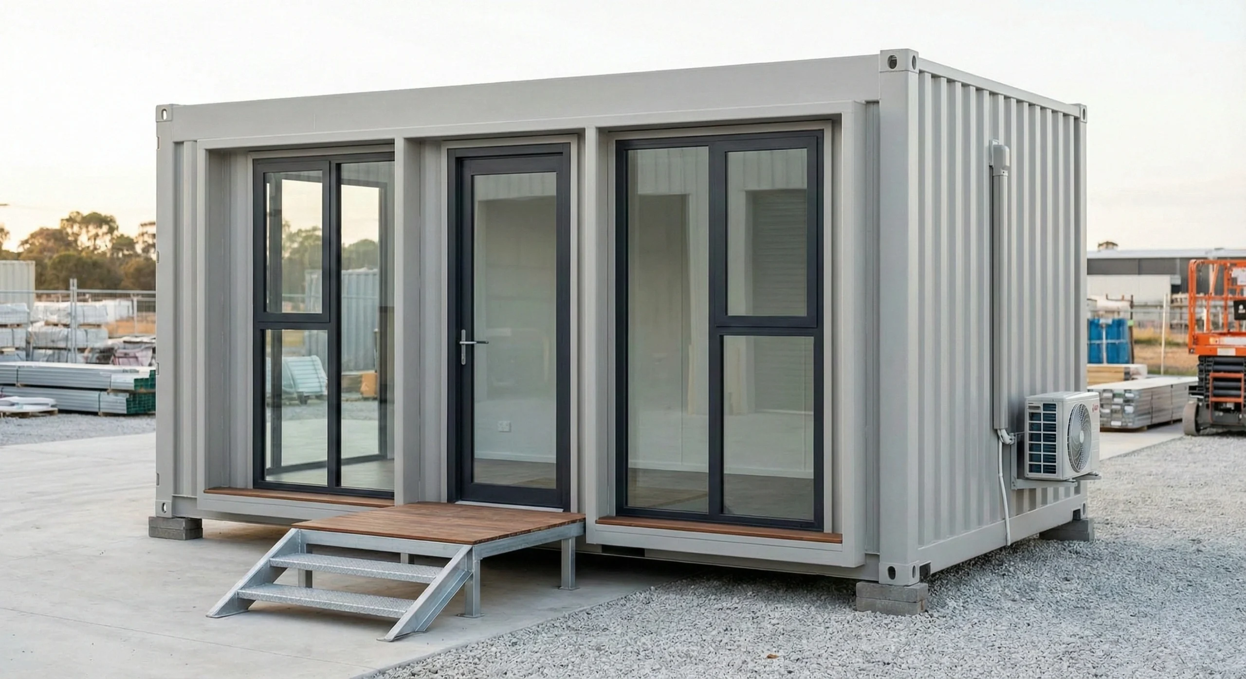 Comparação Módulo vs Contentor